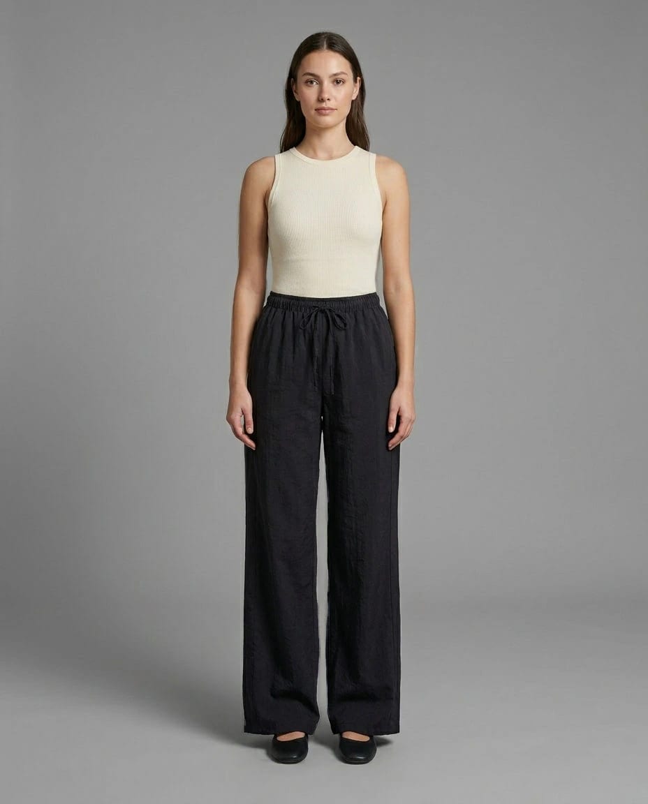 Pantalón Negro Jaspeado - imagen 4