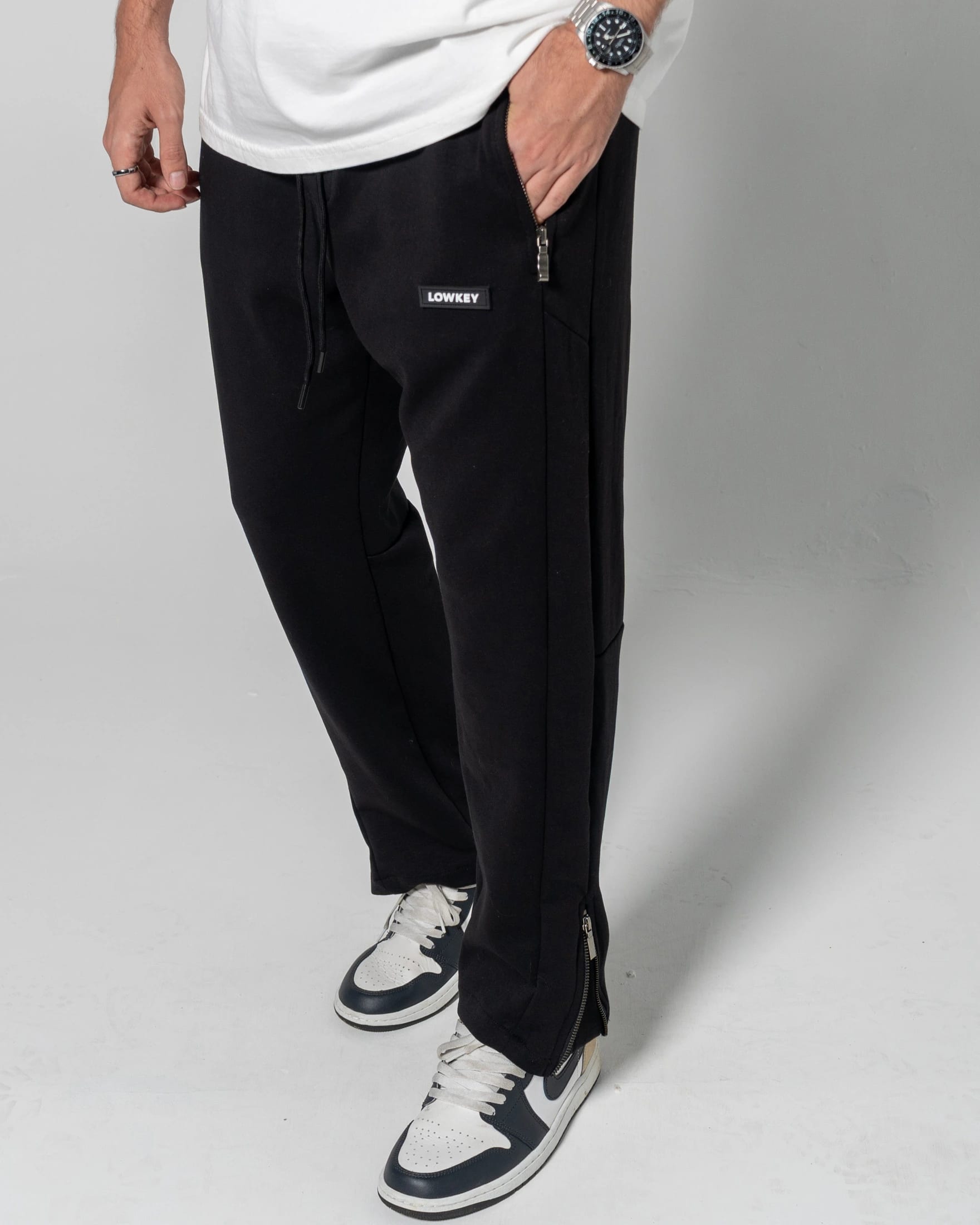 PANTALON REGULAR NEGRO - GOODS - imagen 2