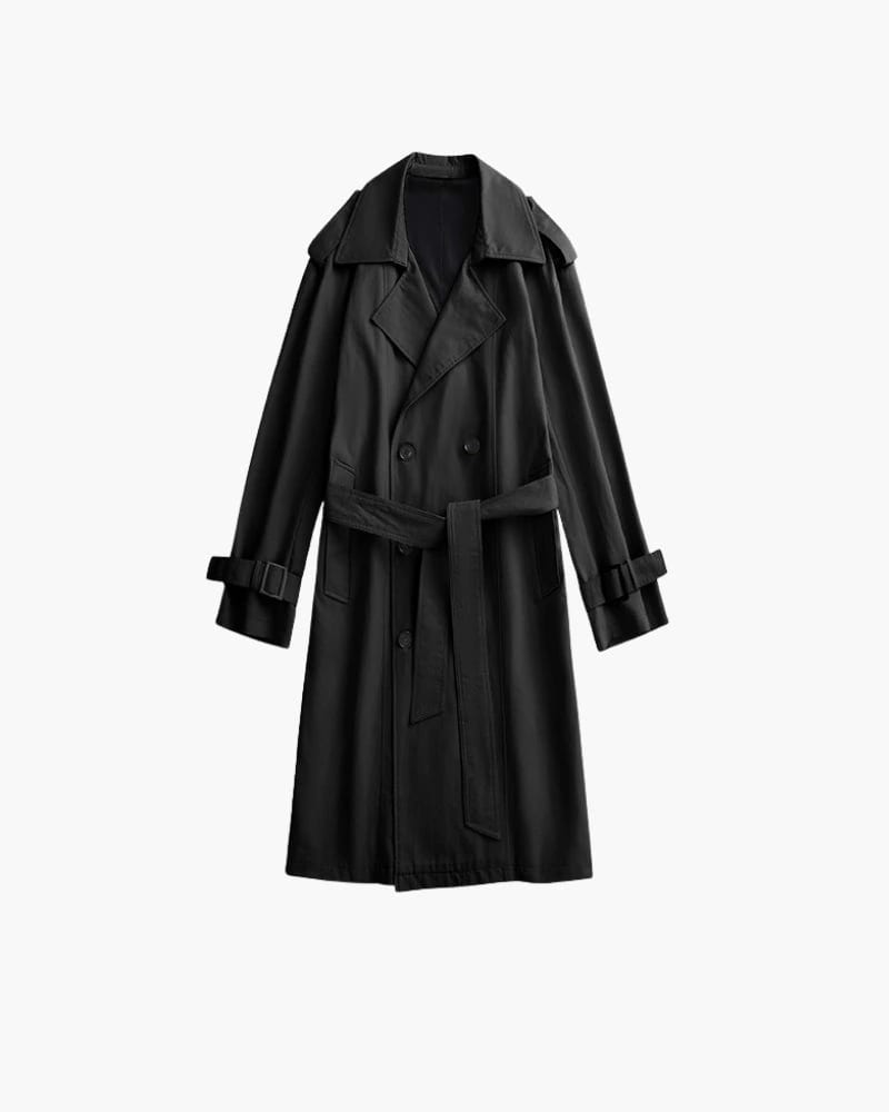 Classic Double-Breasted Trench Coat - imagen 3