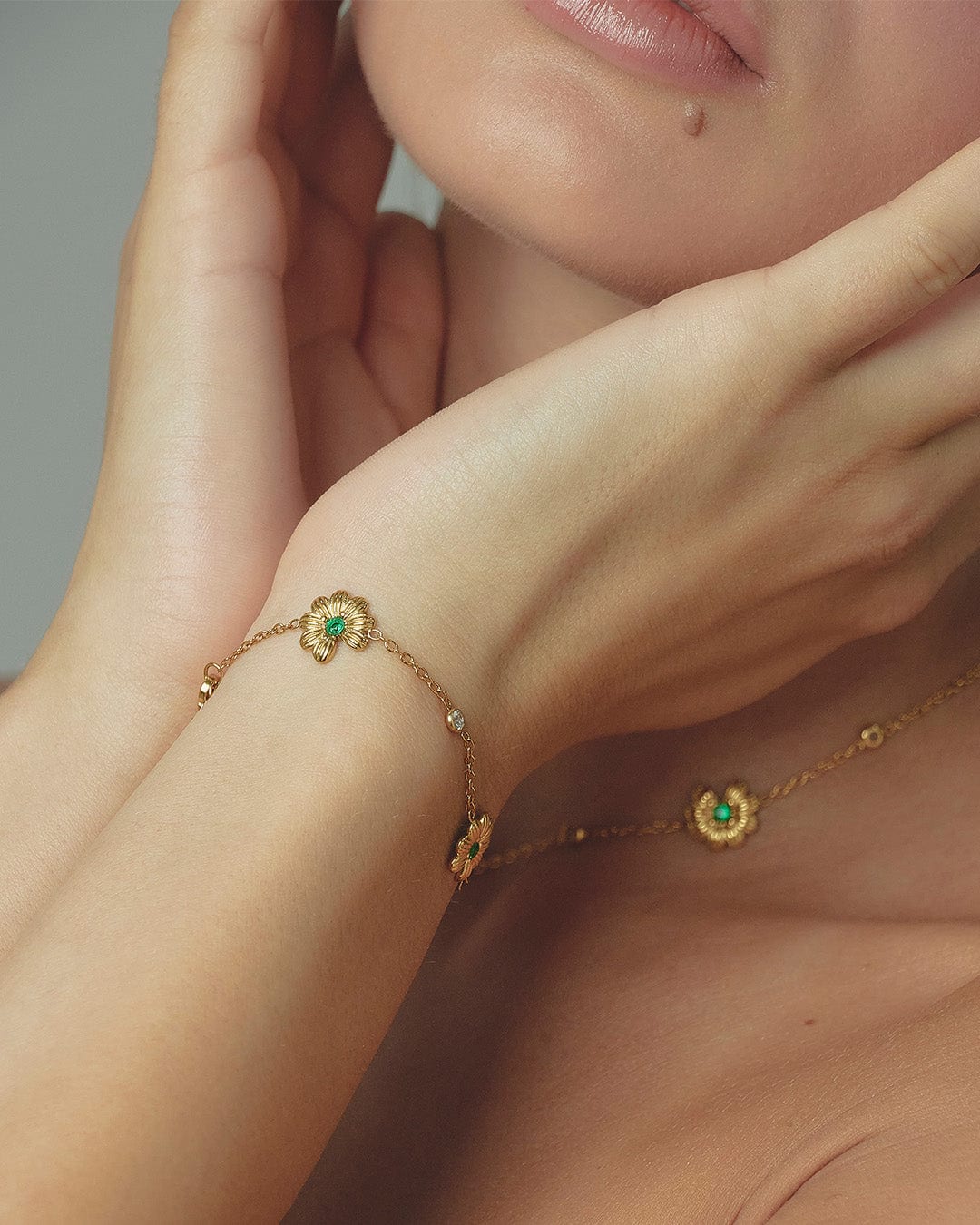 Pulsera Amaranta Esmeralda - imagen 1
