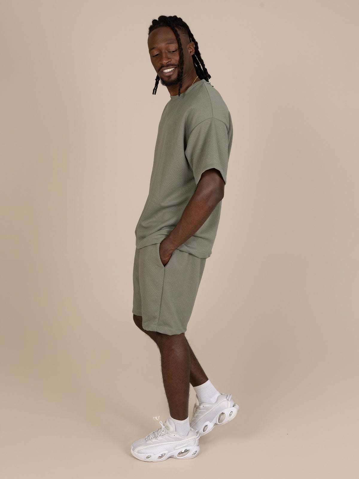 set mucura hombre verde seco - imagen 2