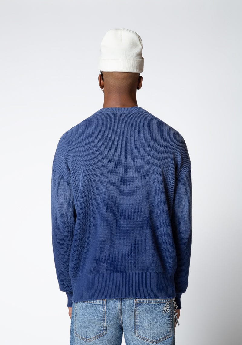 Dopamine blue knit crewneck - imagen 3