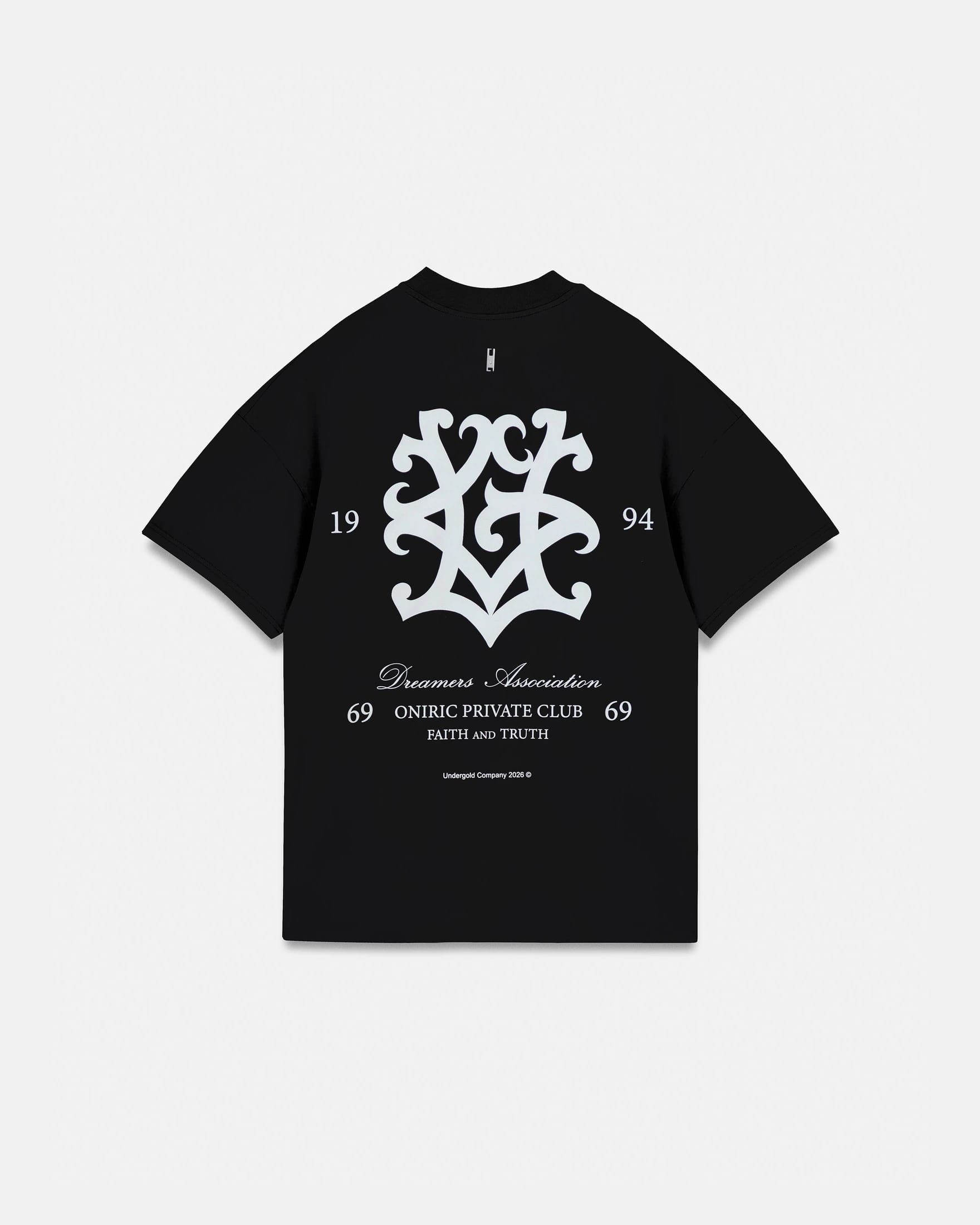Line UG Monogram Tshirt Black - imagen 1