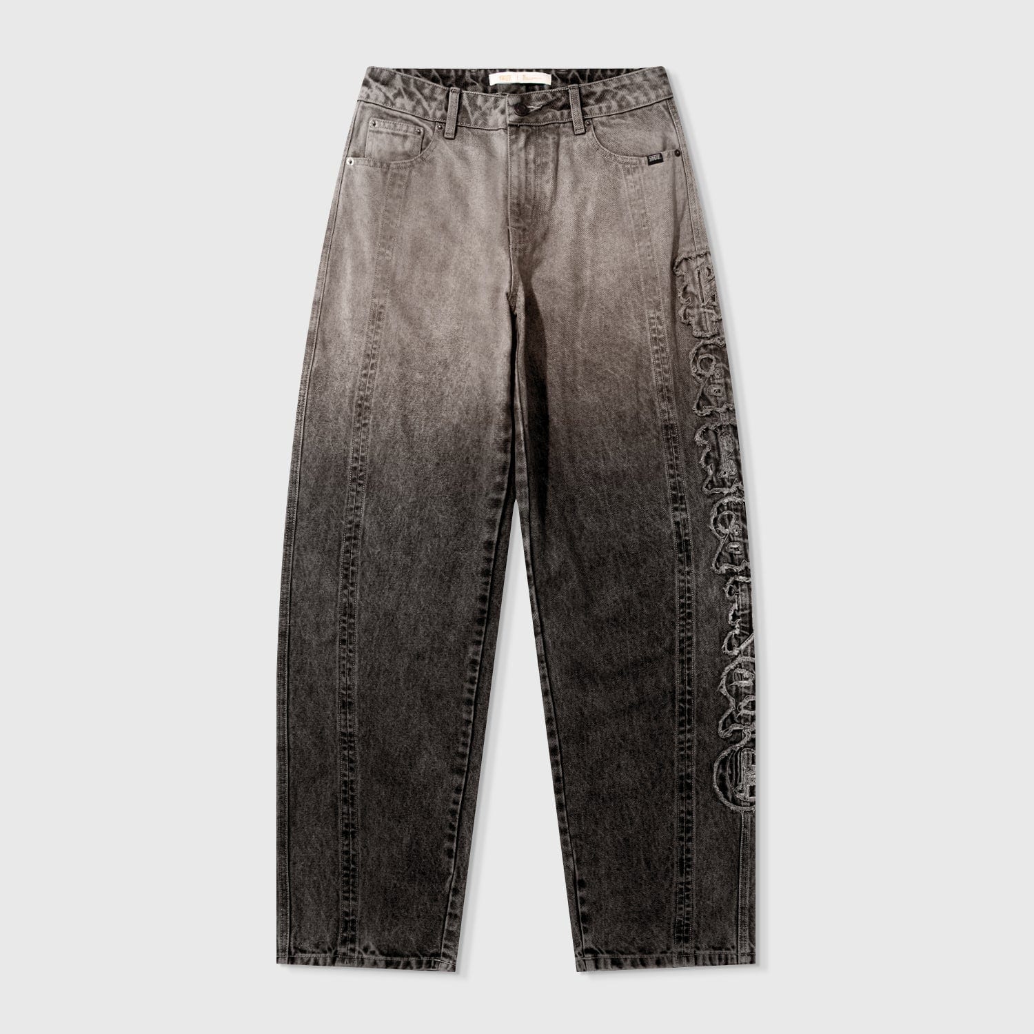 Barrel Denim Pants - Washed Black - imagen 1