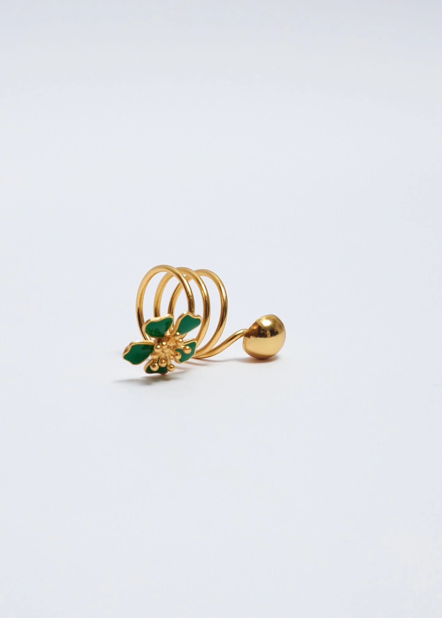 Anillo Aurora espiral verde - imagen 3