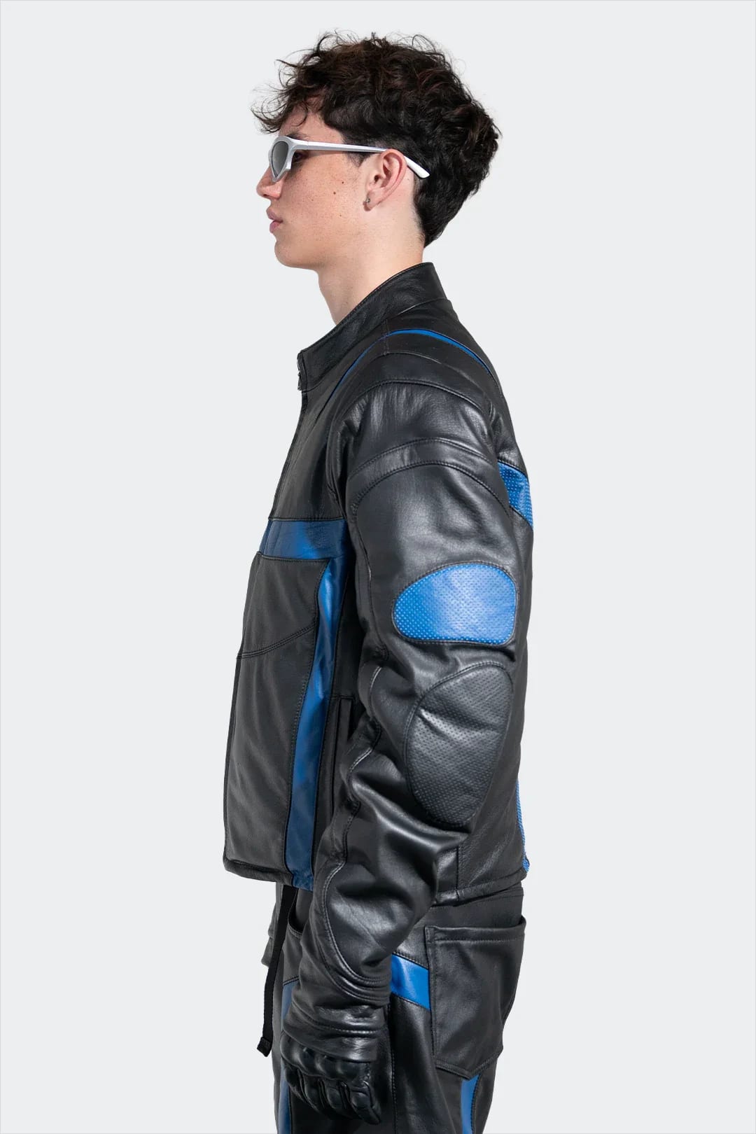 VENENO CHAQUETA CUERO BIKER GO FASTER - imagen 7