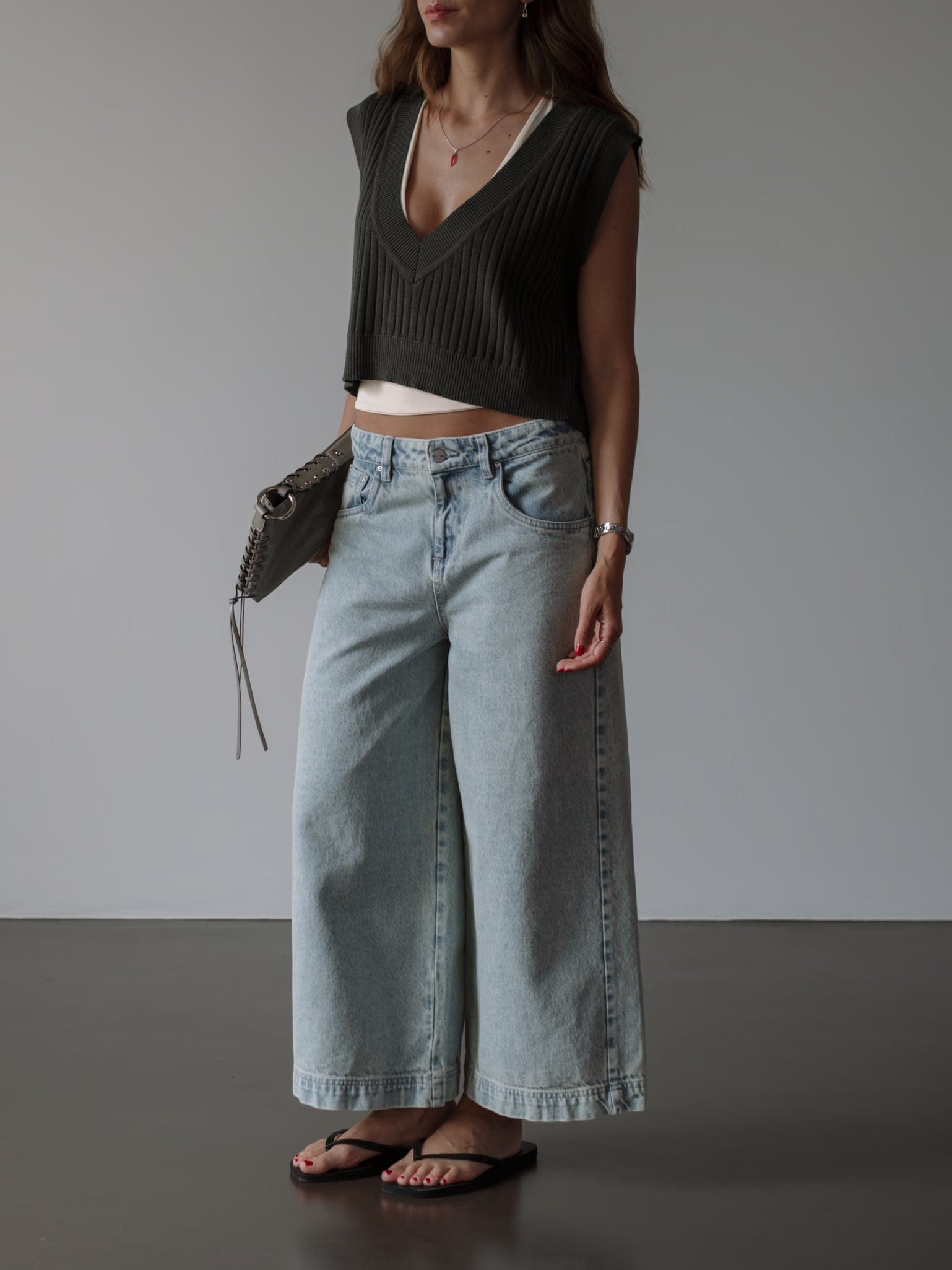 THE CULOTTE CLASSIC JEAN - NEW SOFT BLUE - imagen 3
