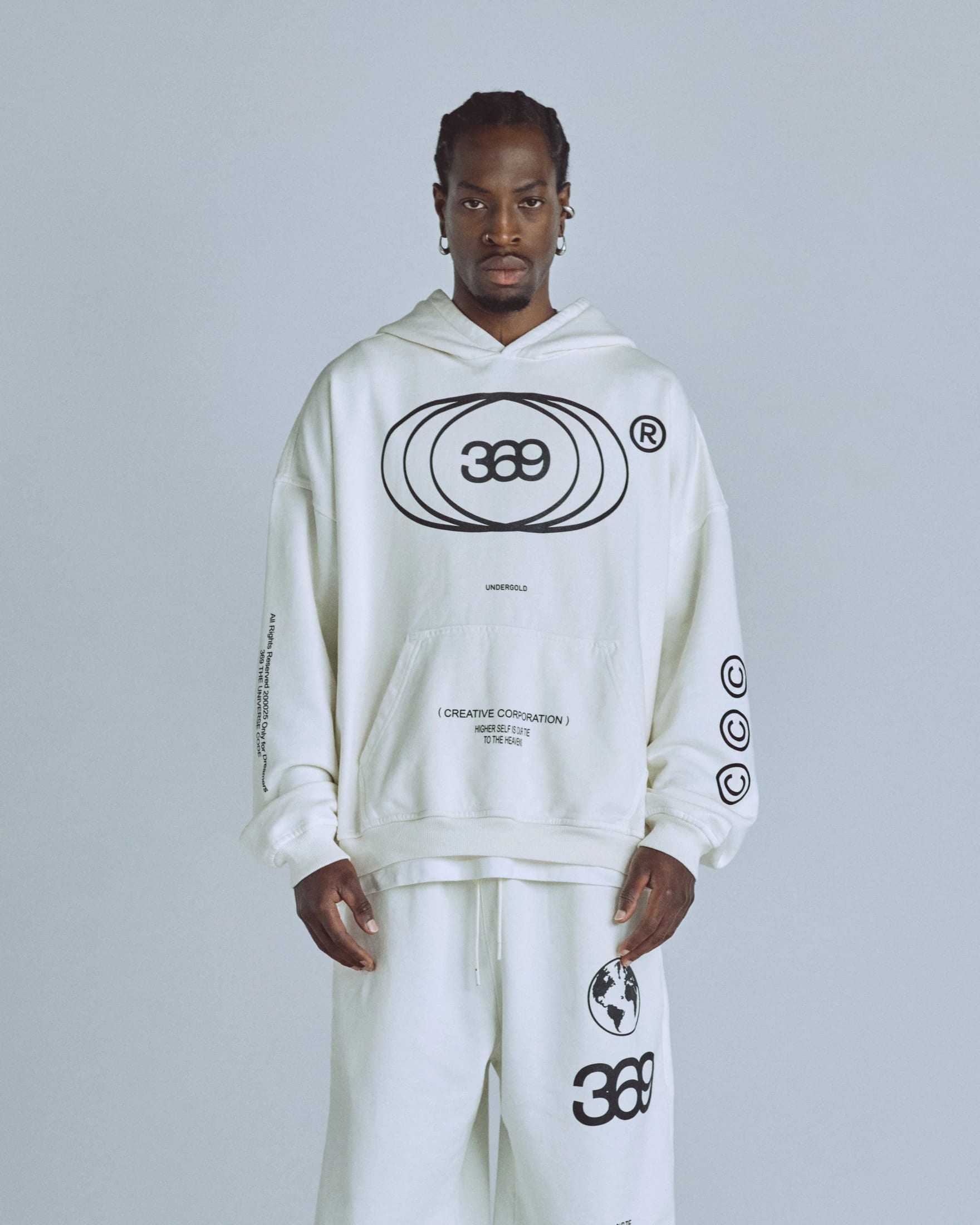 Golden Heritage Basic Hoodie White - imagen 2