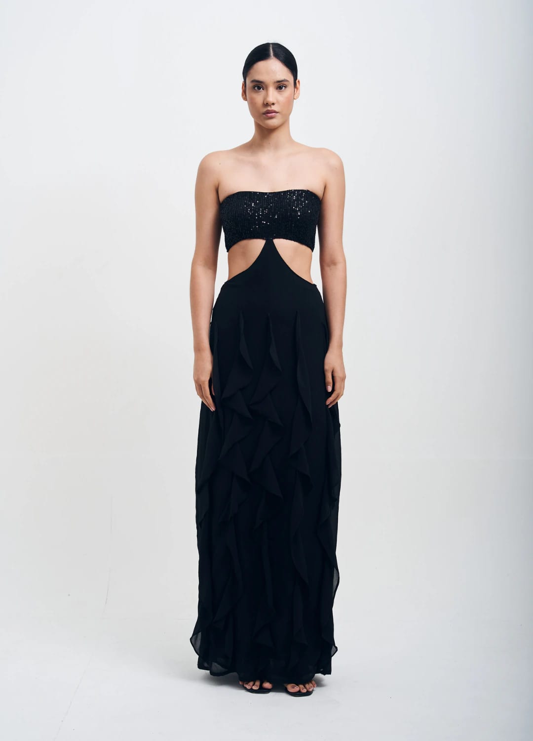 Vestido Candelaria Negro - imagen 1