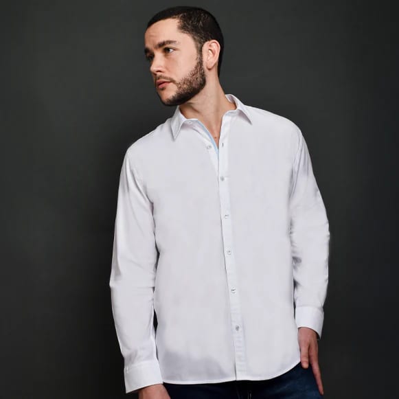 CAMISA ML 100% ALGODON HOMBRE - imagen 119