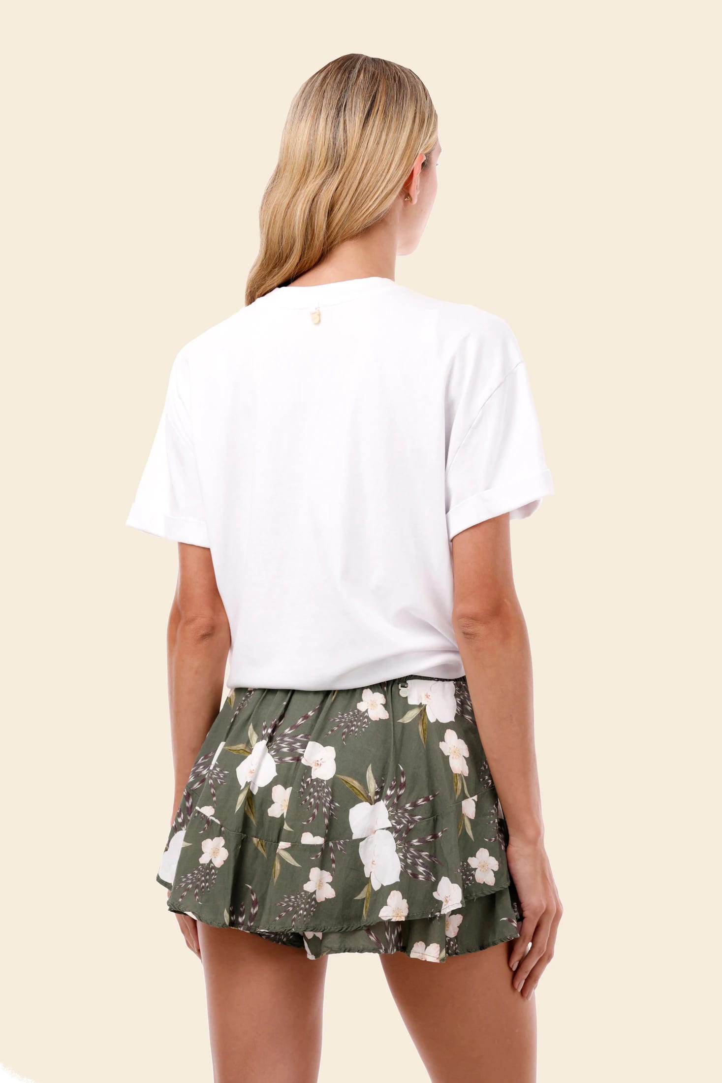 White Kain Oversize T Shirt - imagen 2
