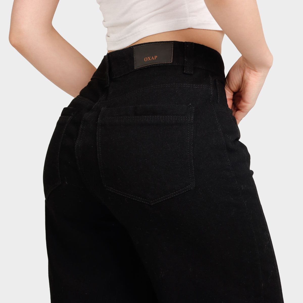Jean Straight  Ax-2990 Negro - imagen 3