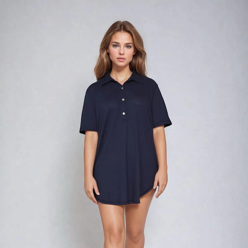 Vestido Corto Raysa Algodón Peruano - imagen 3