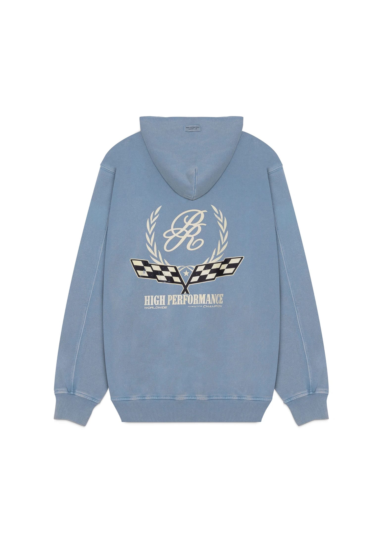 Overdrive Washed Blue Hoodie - imagen 1