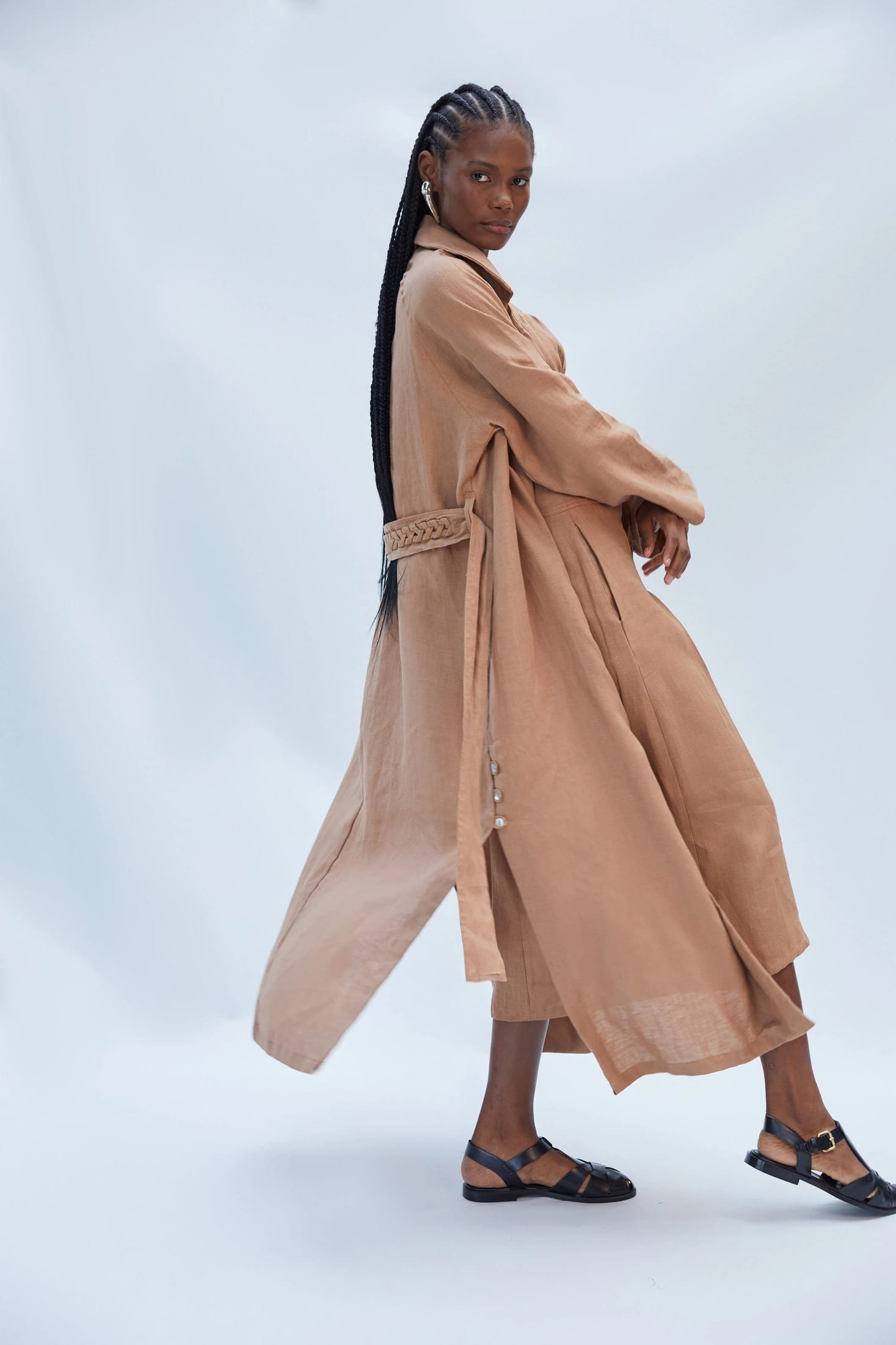 DANI TRENCH UNISEX MOCCA - imagen 3