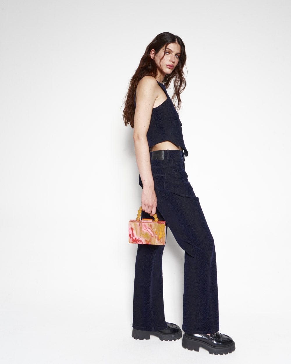 CORAL STONE HANDLE BAG - imagen 7