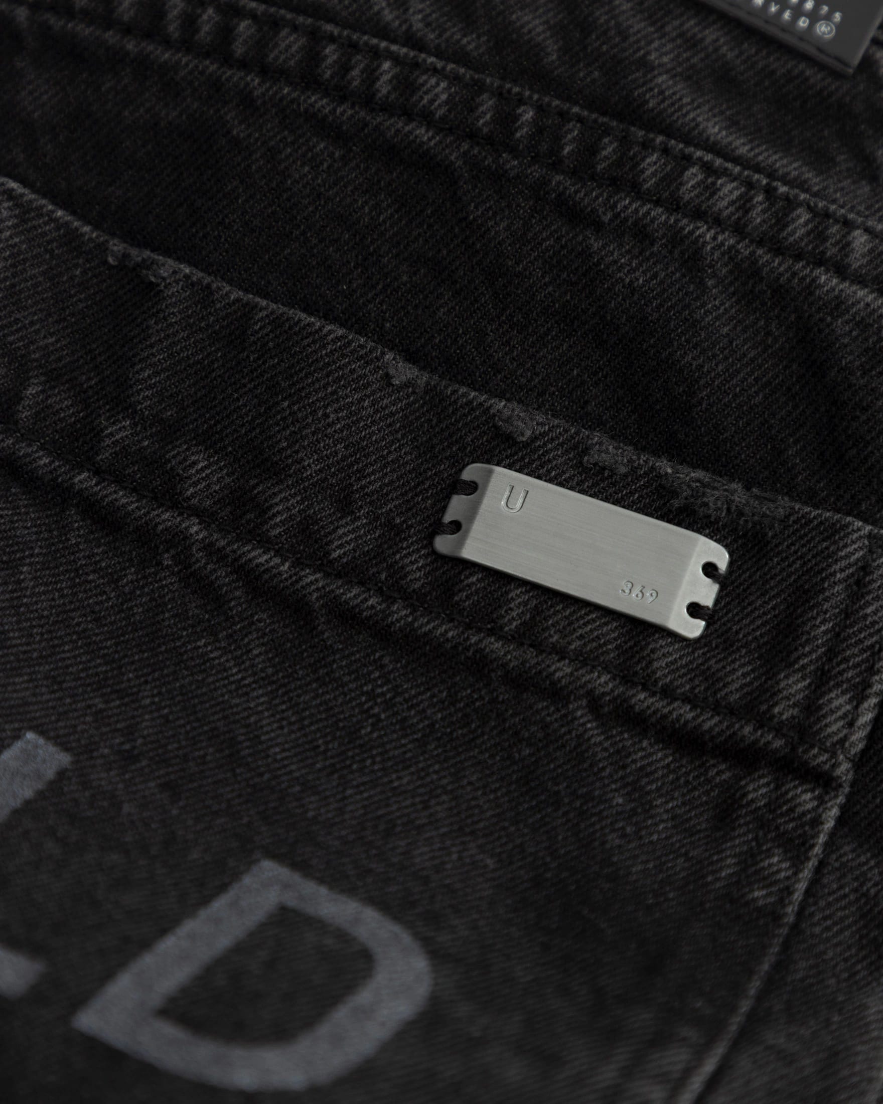 Line Basic Slim Fit Ripped Jeans Washed Black - imagen 6