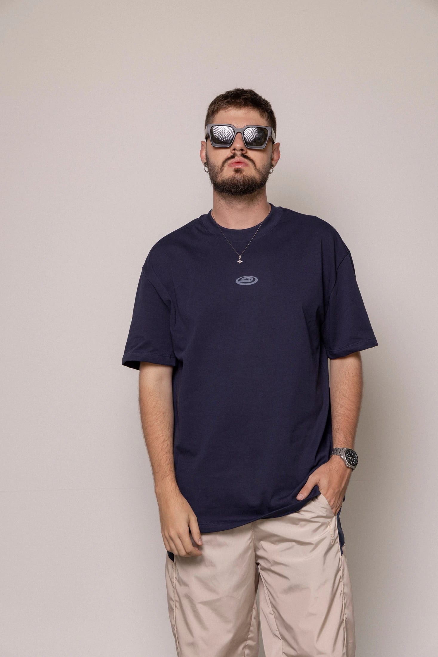 Camiseta Basica Sogno-Azul - imagen 1