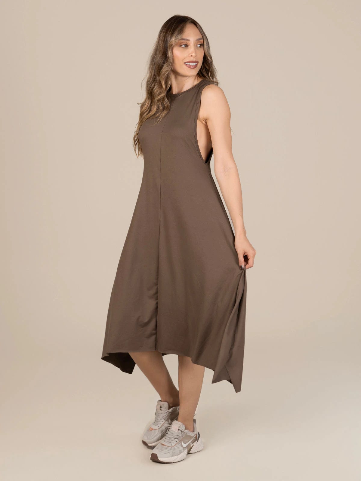 Vestido danila melon cafe - imagen 2