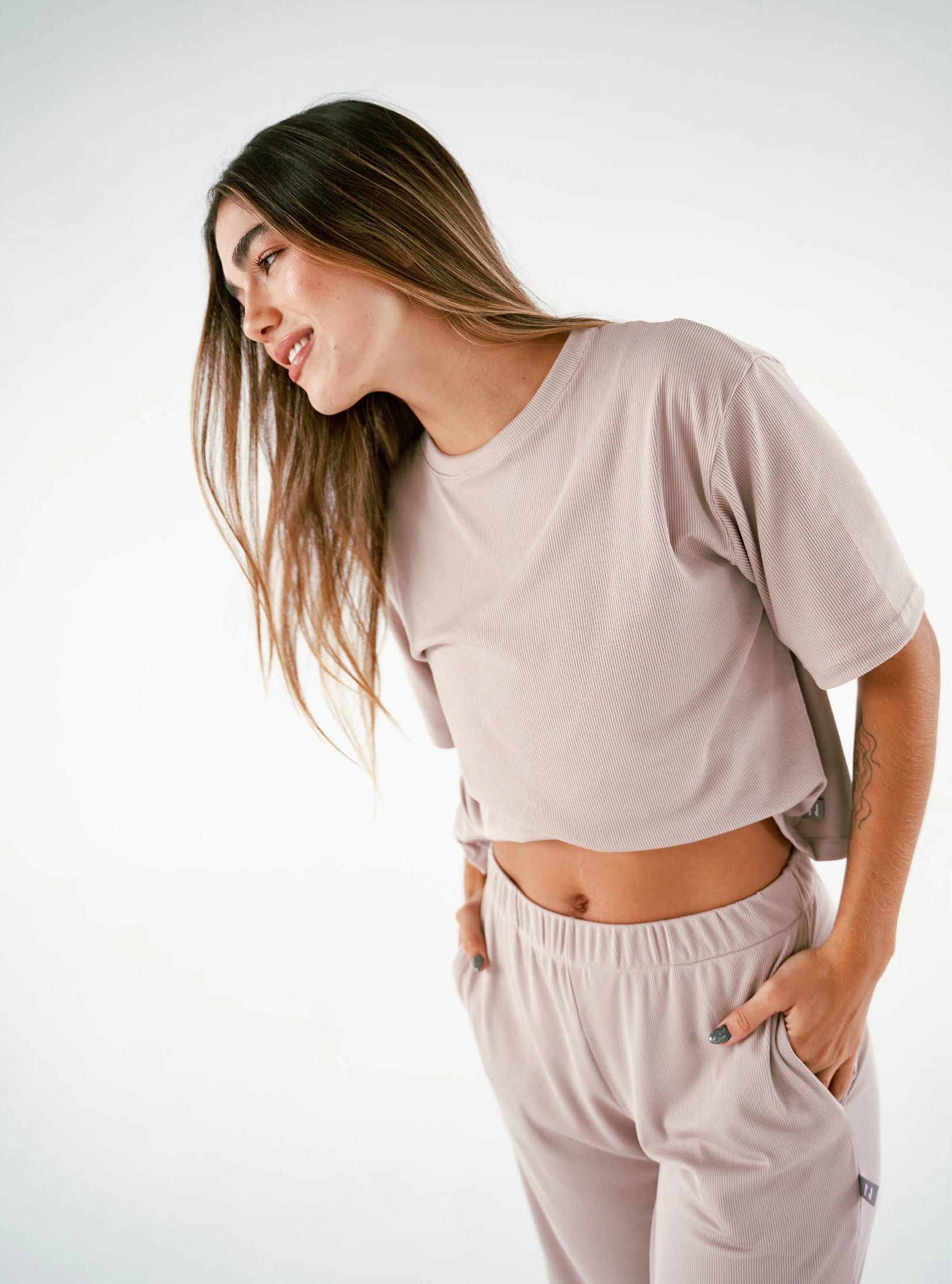 Cozy Rib Set - Latte - imagen 2