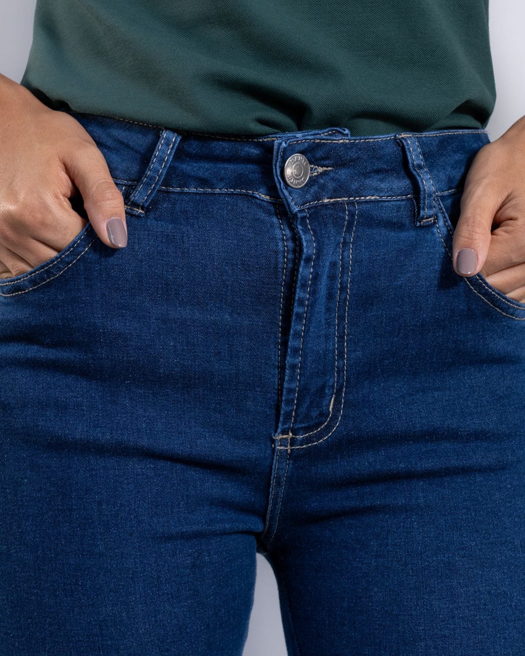 Jean Elastico Skinny Azul Navy - imagen 3