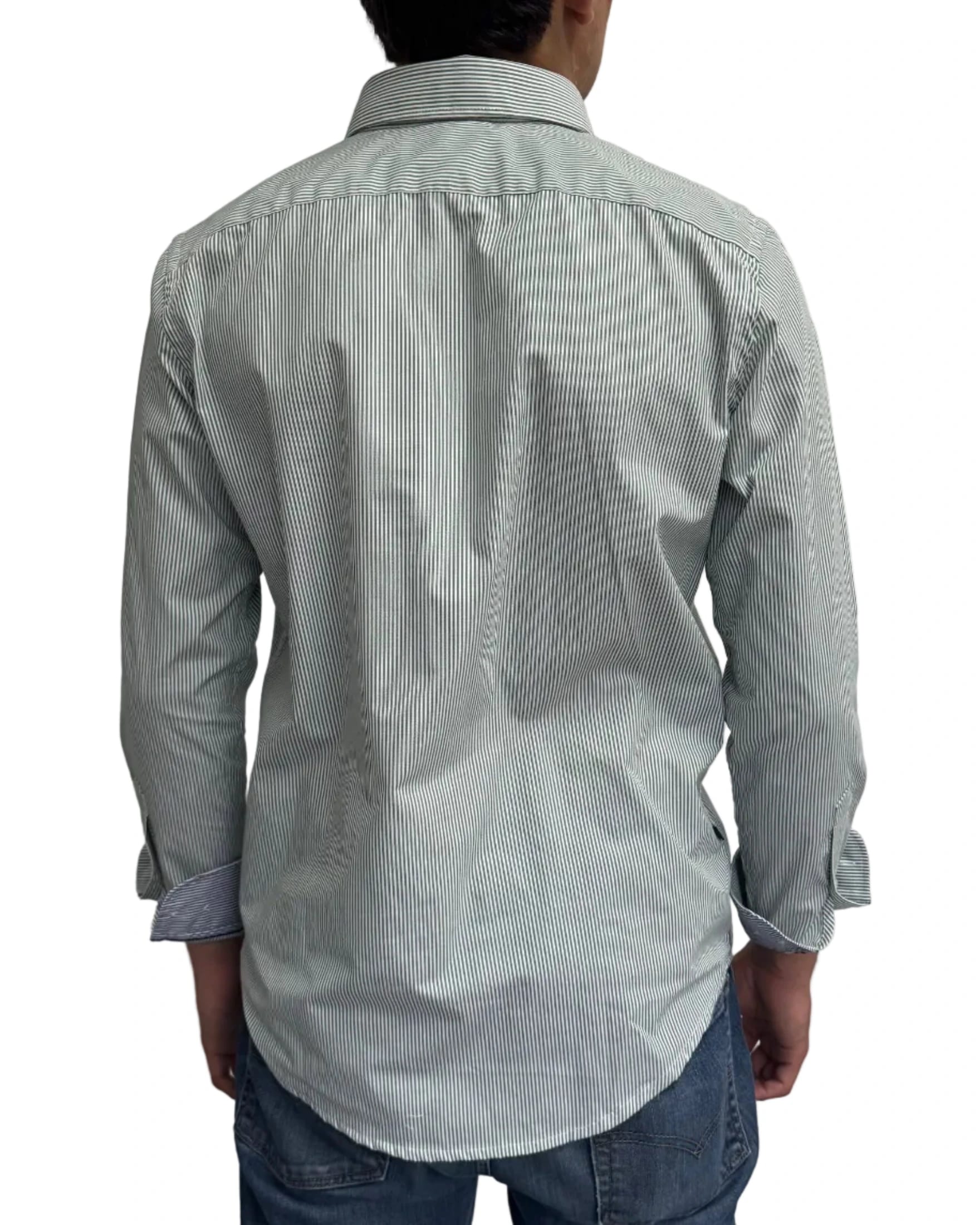 Camisa Rayas Verde - imagen 5