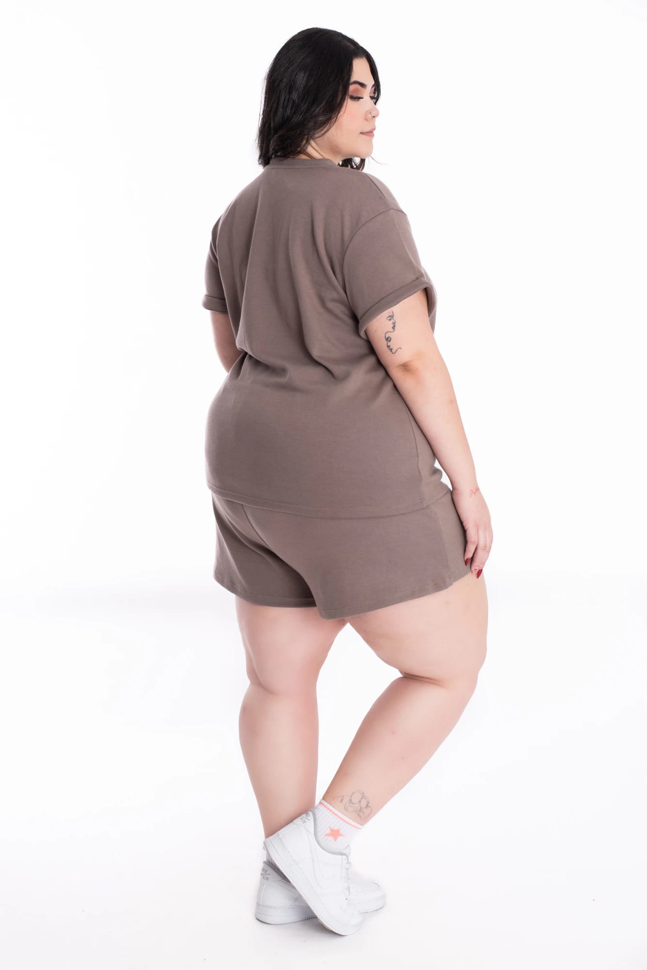Short Lorena Cocoa Tela Premium - imagen 13