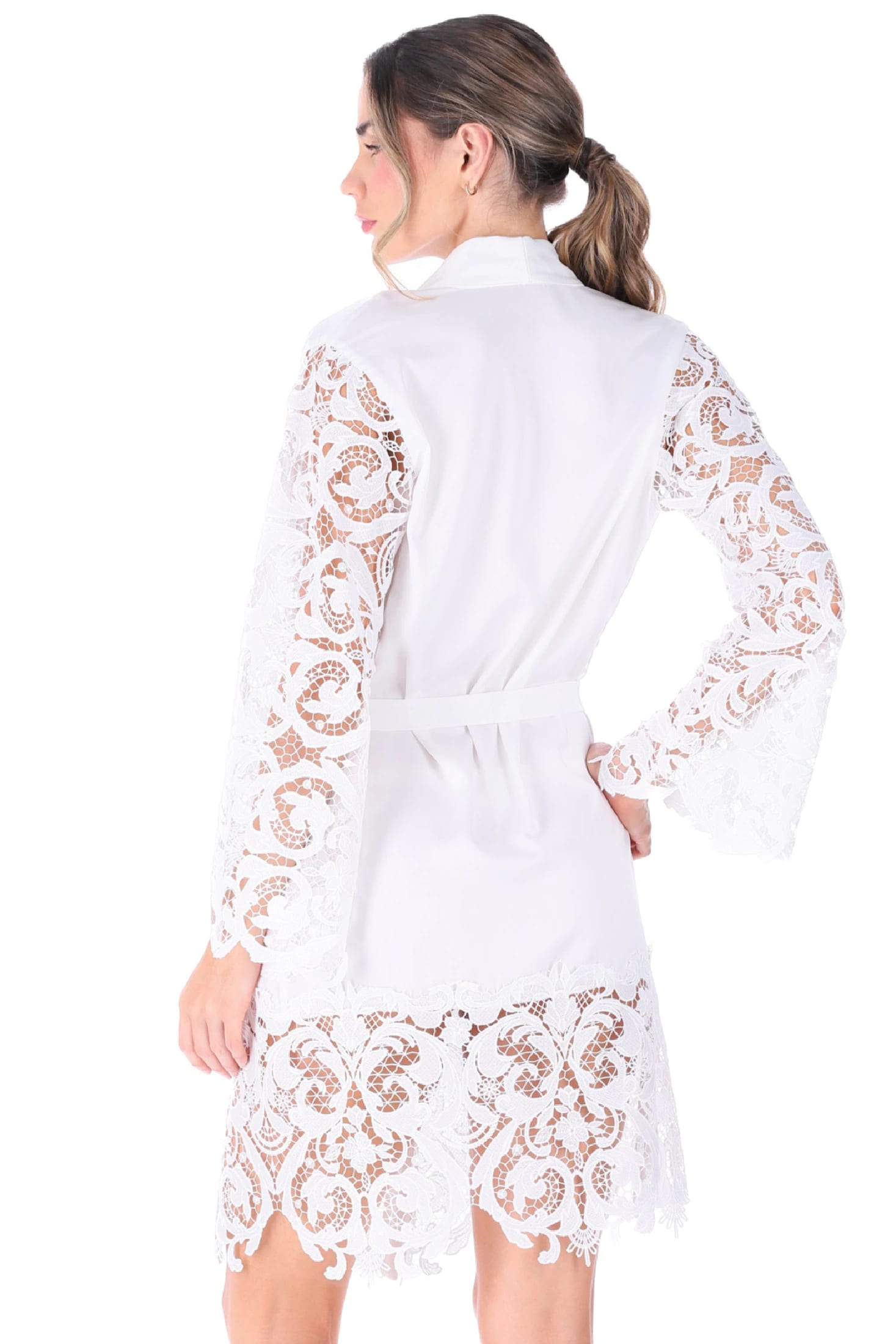 KIMONO NOVIAS ELLIPSE AURA CRUDO CRUDO - imagen 2