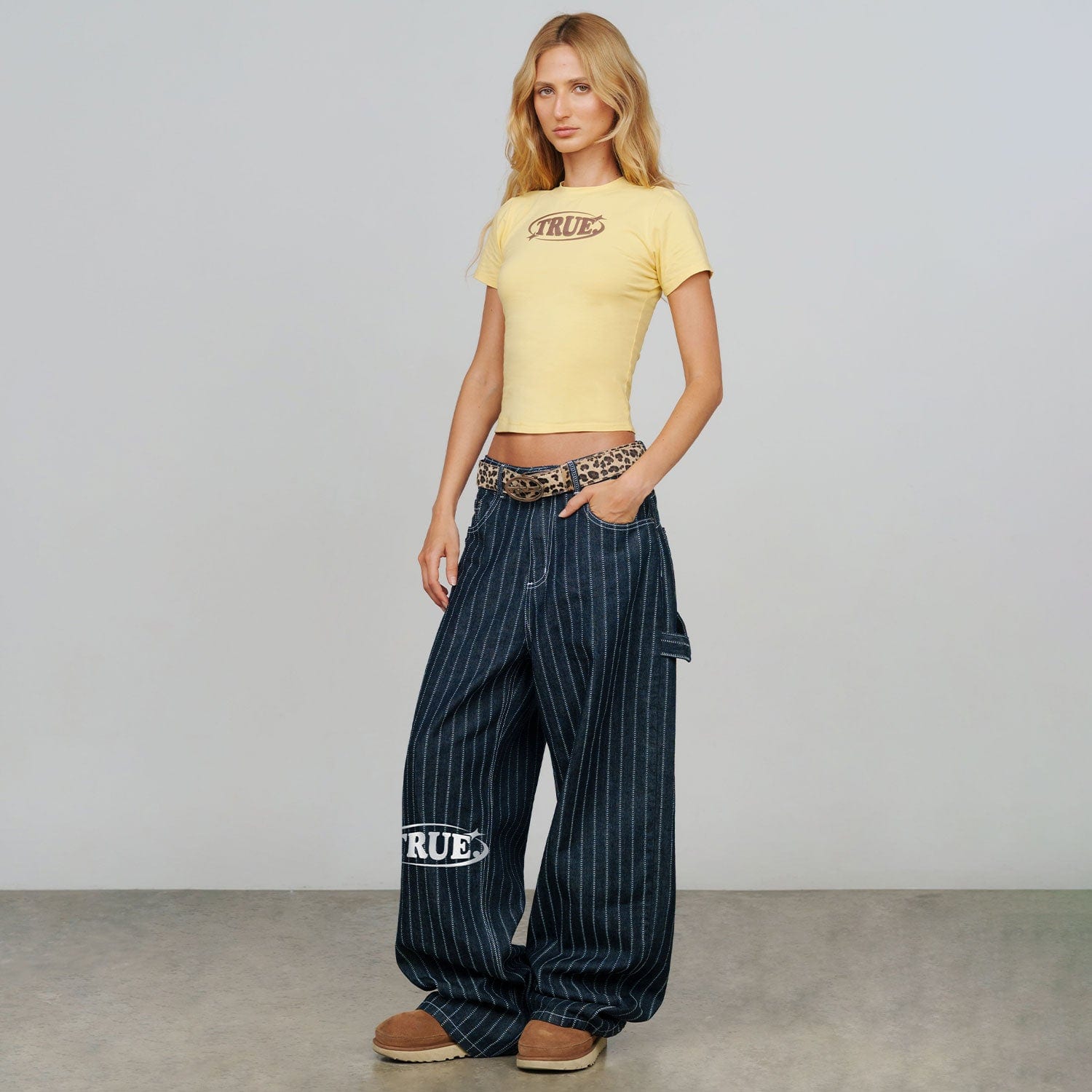 Pastel Fitted Tee - Butter Yellow - imagen 5