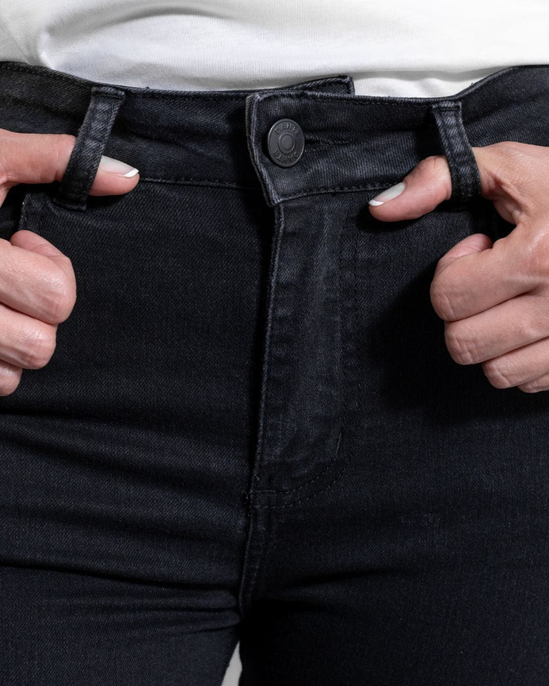 Jean Elastico Skinny Negro - imagen 3
