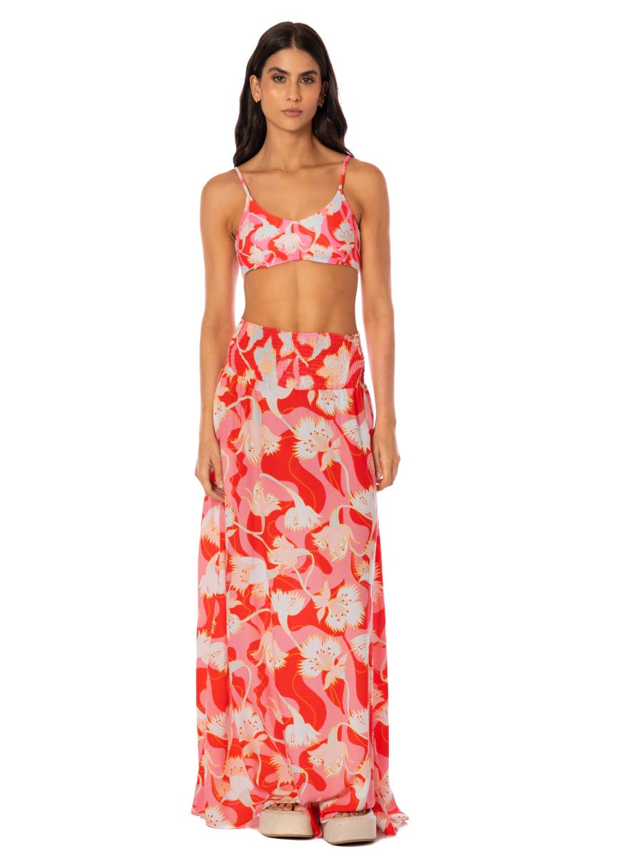 Maaji Floral Rush Aubrey Long Skirt - imagen 1