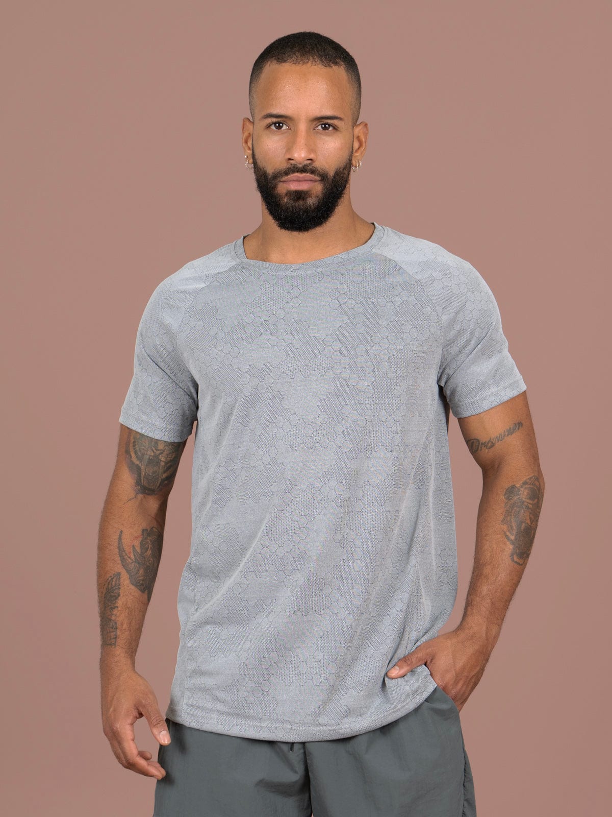 CAMISETA HOMBRE ACTIVE BERLIN GRAY - imagen 5