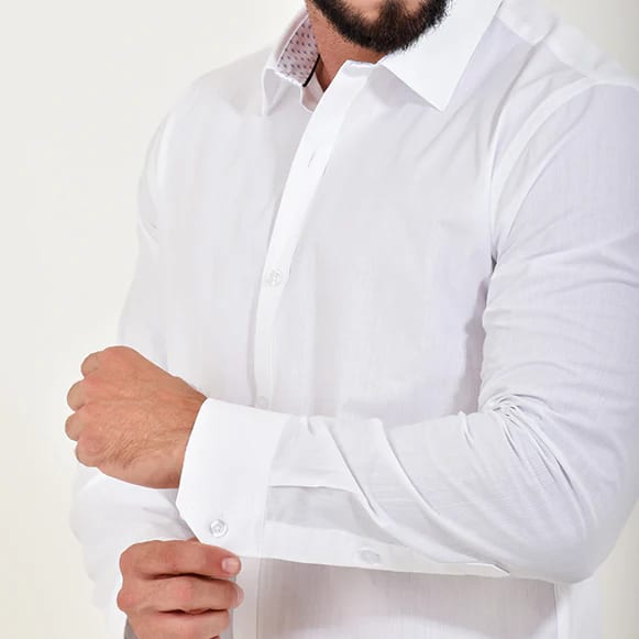 CAMISA ML 100% ALGODON HOMBRE - imagen 60