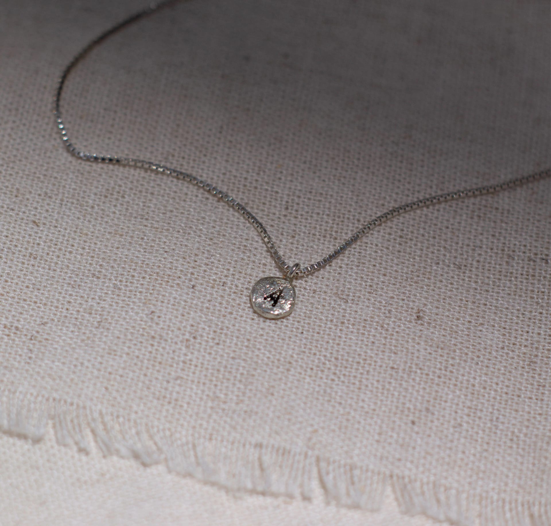 Collar moneda mini (Plata ley950) - imagen 4
