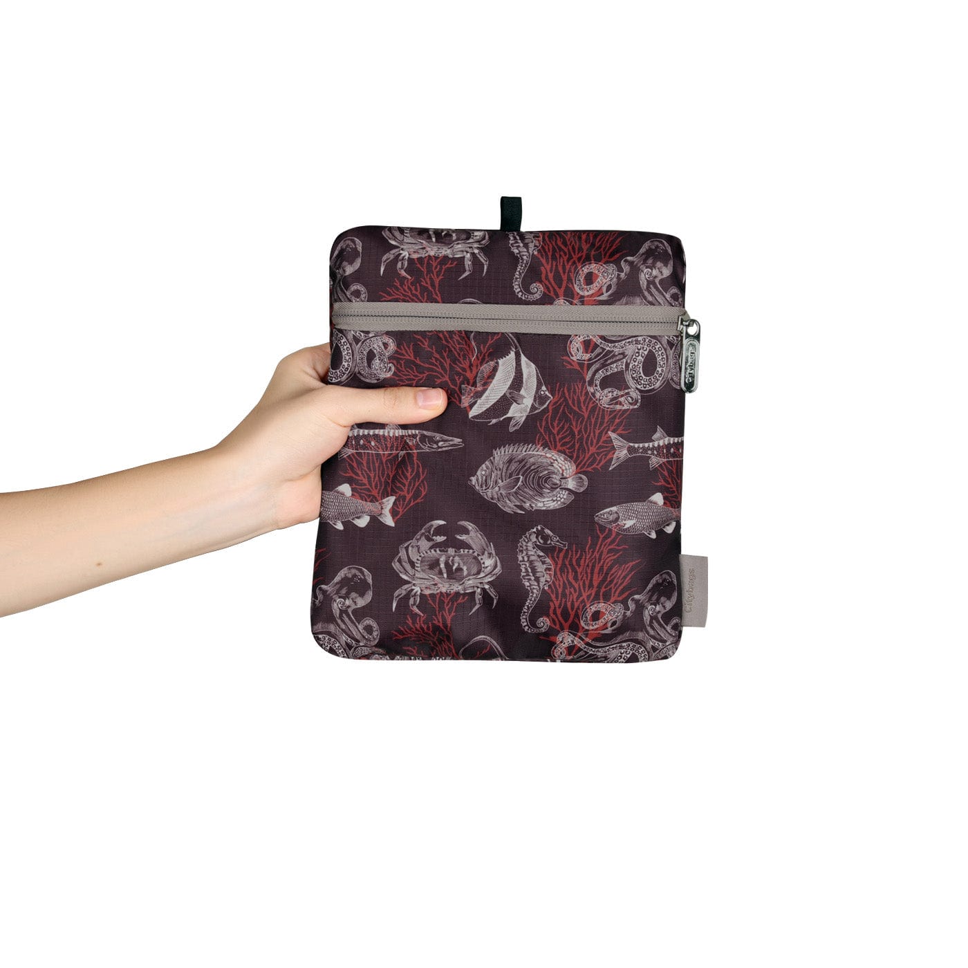 Bolso Manos libres Viajero Citybags Ultra Estampado Coral - imagen 2
