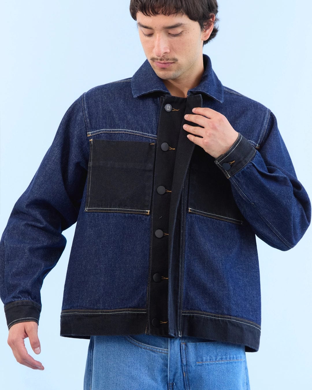 Chaqueta SAMBA AZUL-NEGRO - imagen 2