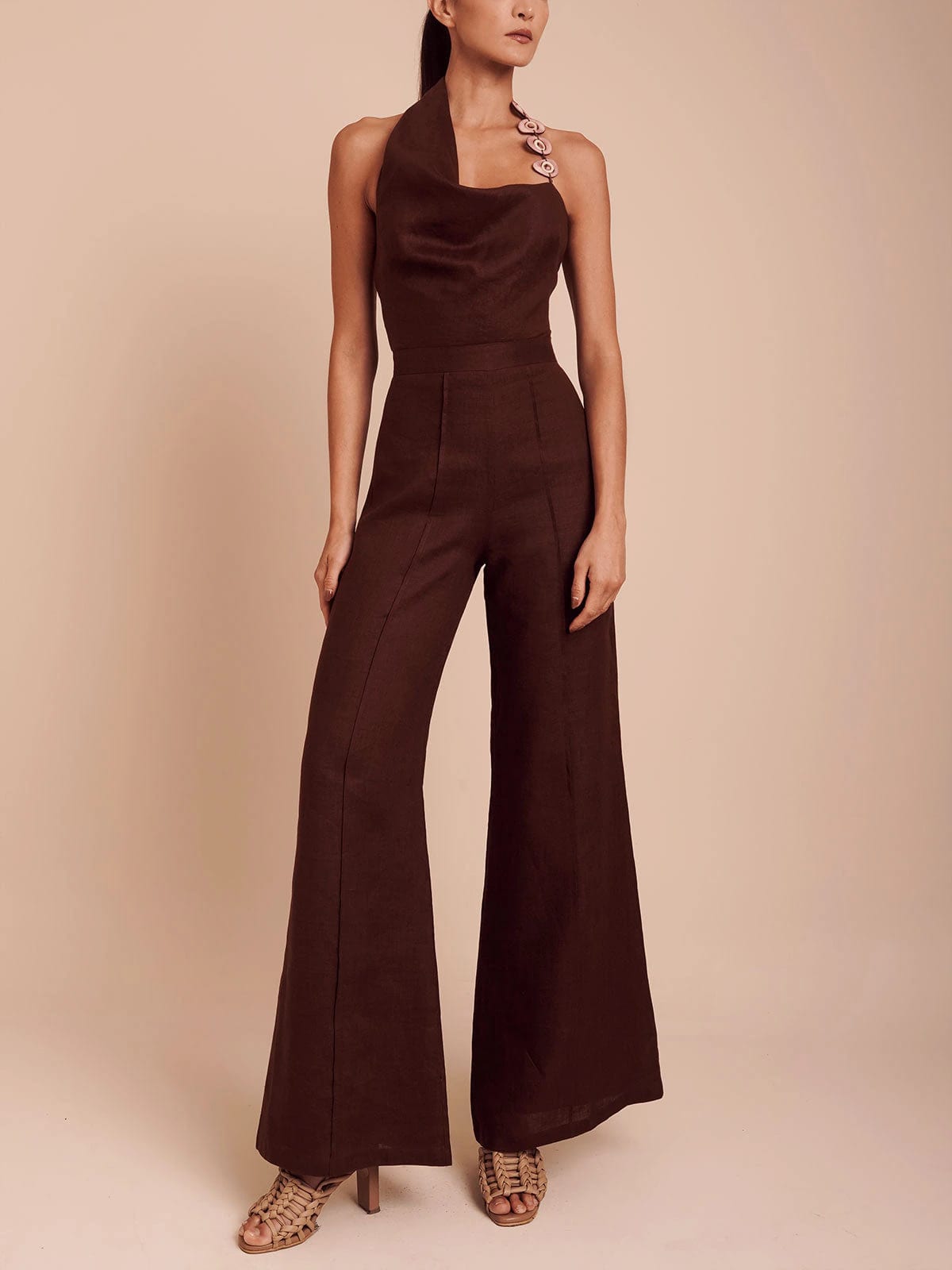 ZANE JUMPSUIT UMBER BROWN - imagen 2