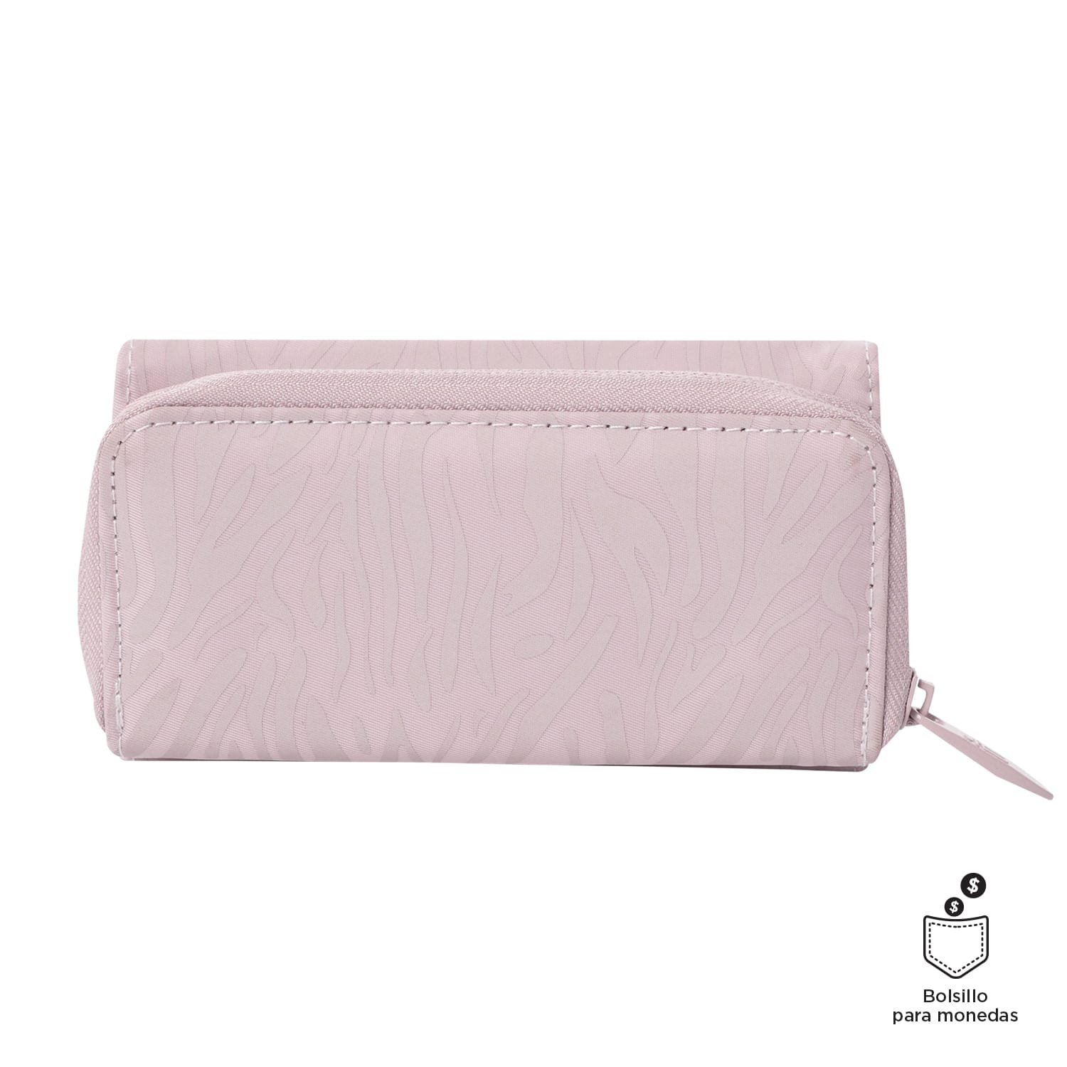 Billetera Texture Var con RFID Blocker Rosada - imagen 5