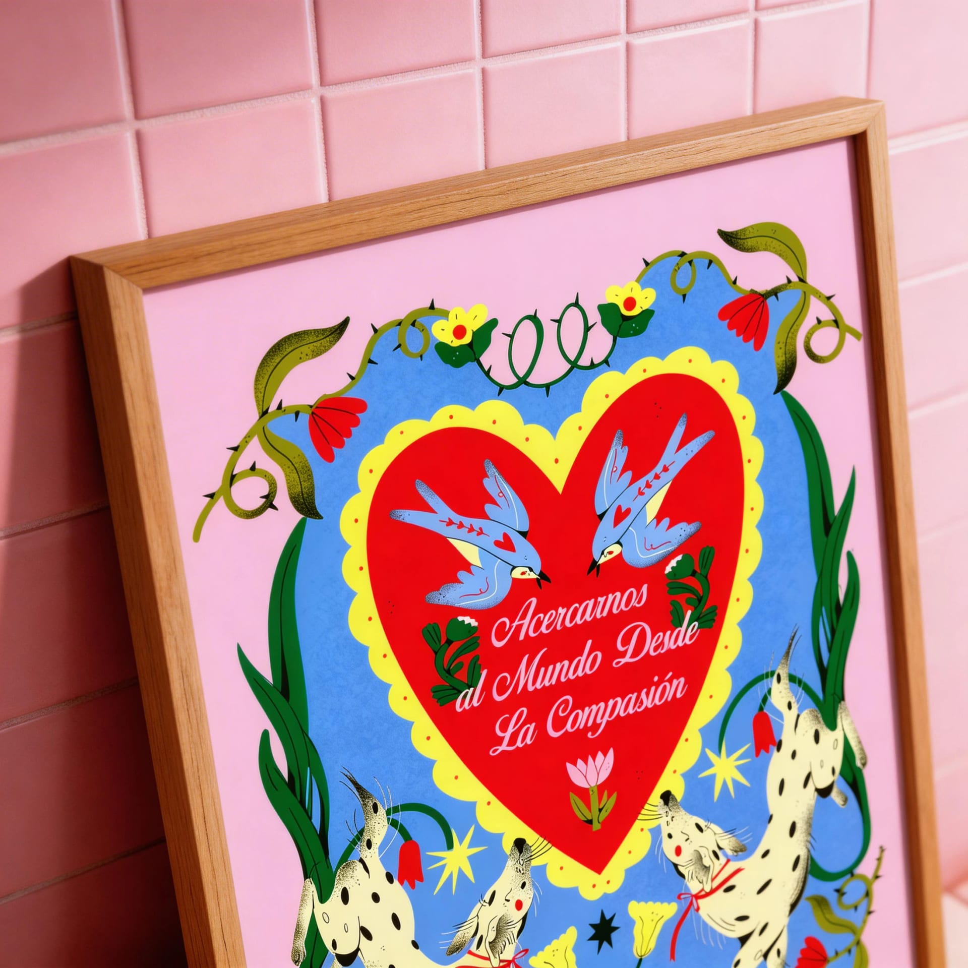 💗🐦 Póster Compasión - imagen 2