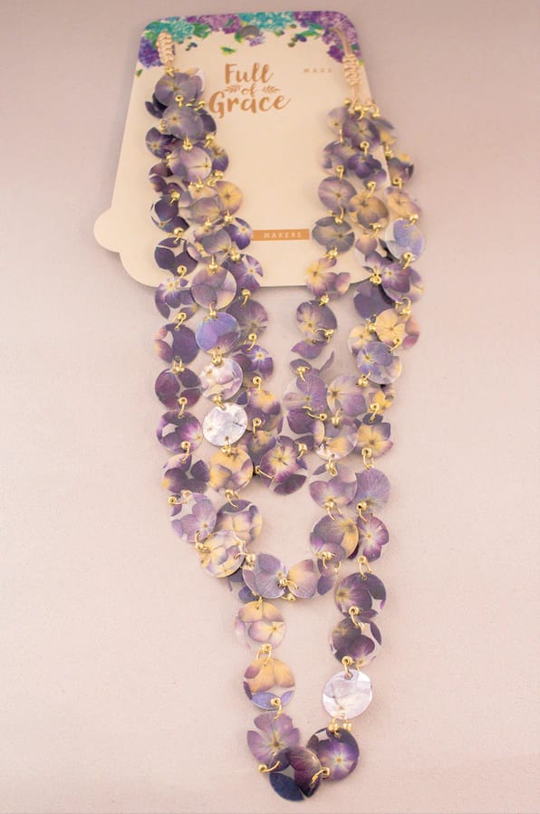 Collar primavera 3 capas transparente - imagen 5