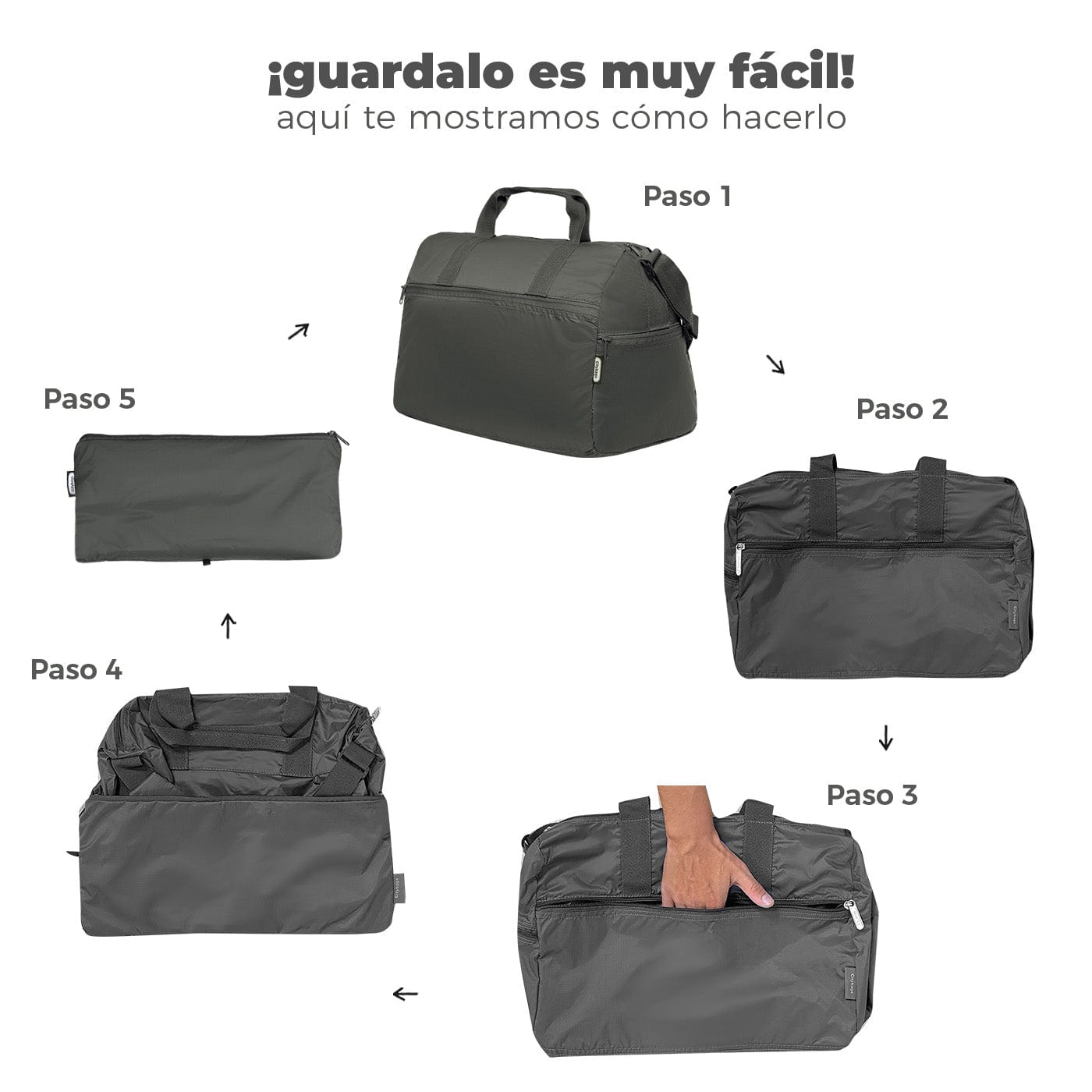 Maleta M ULTRA Plegable Estampado Salpicon Citybags - imagen 6