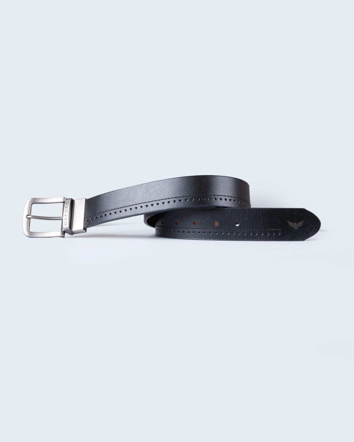 Cinturon doble faz negro para hombre - imagen 2