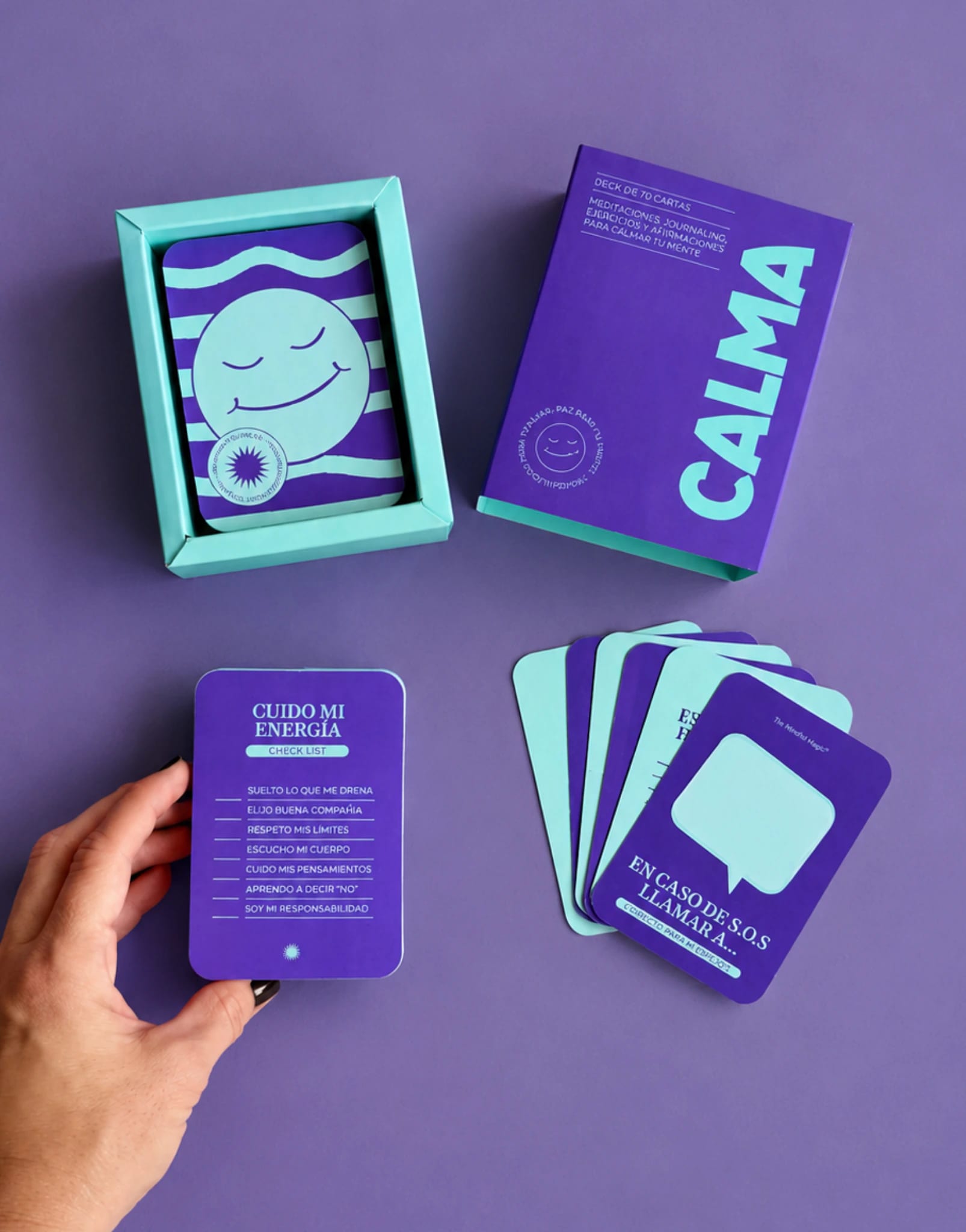 CARTAS CALMA (BAJA EL RUIDO MENTAL Y REGRESA AL MOMENTO PRESENTE) - imagen 3