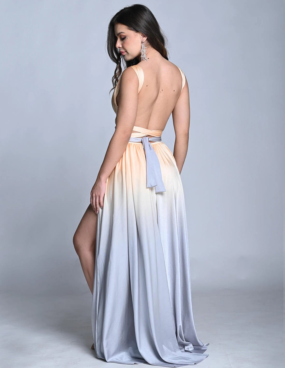 Vestido Plutón Vanilla + Gray Light - imagen 6