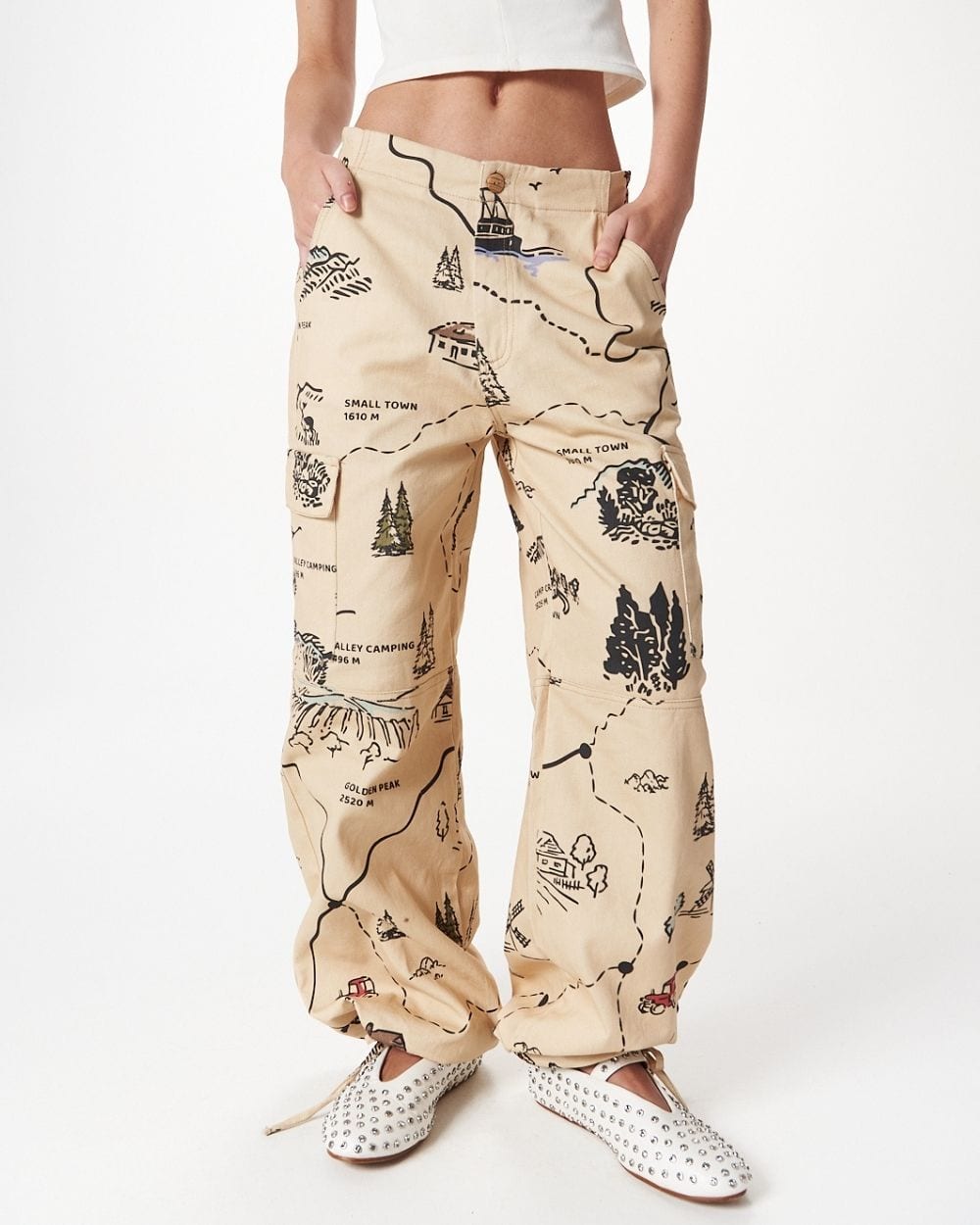 MADISON MAP CARGO PANTS - imagen 1