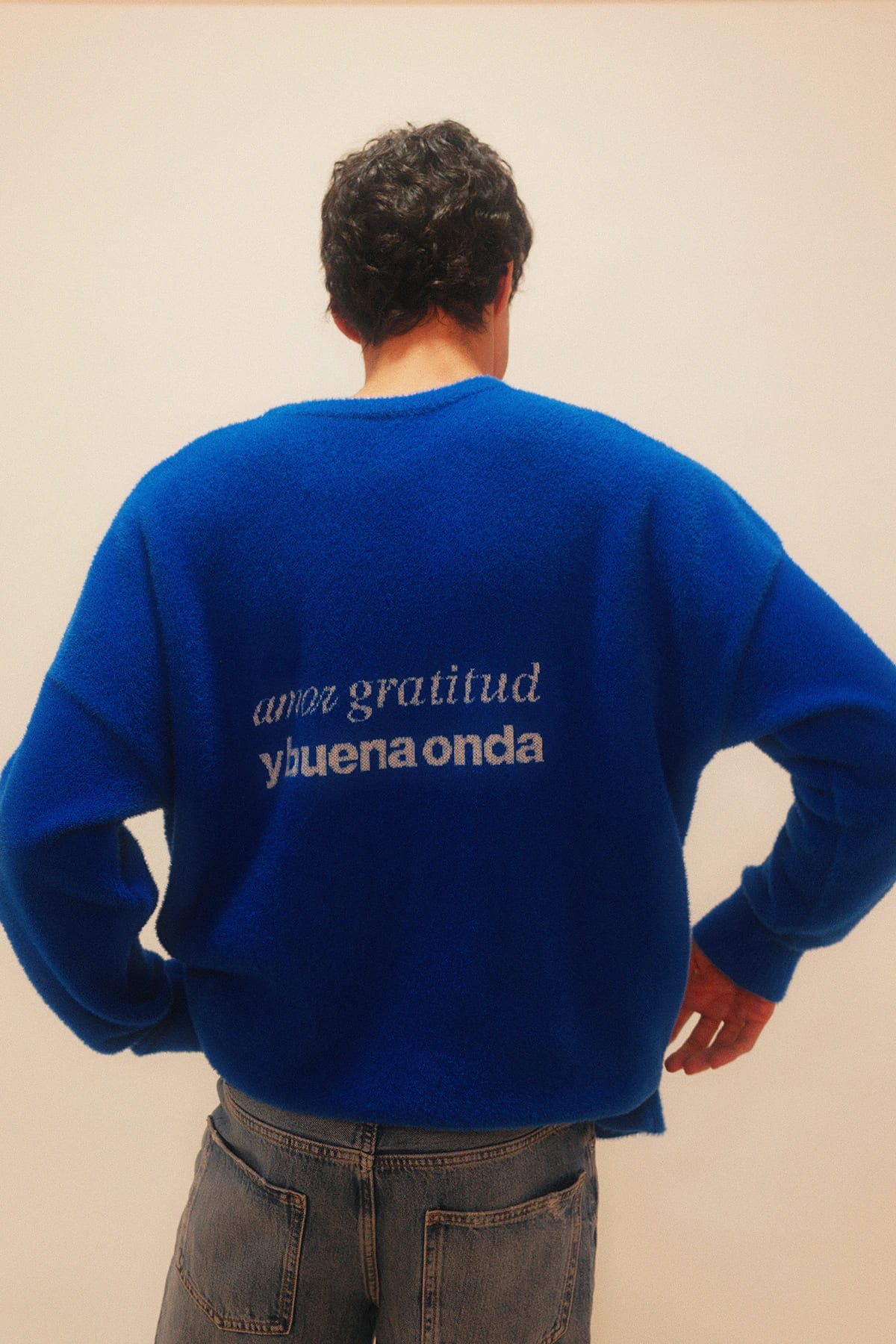 Heart Sweater Cobalt - imagen 4