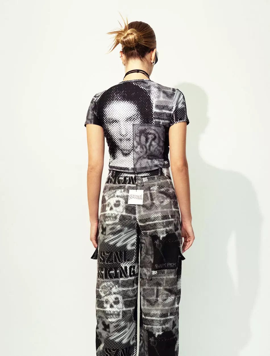Fitted T-Shirt in Halftone - imagen 4