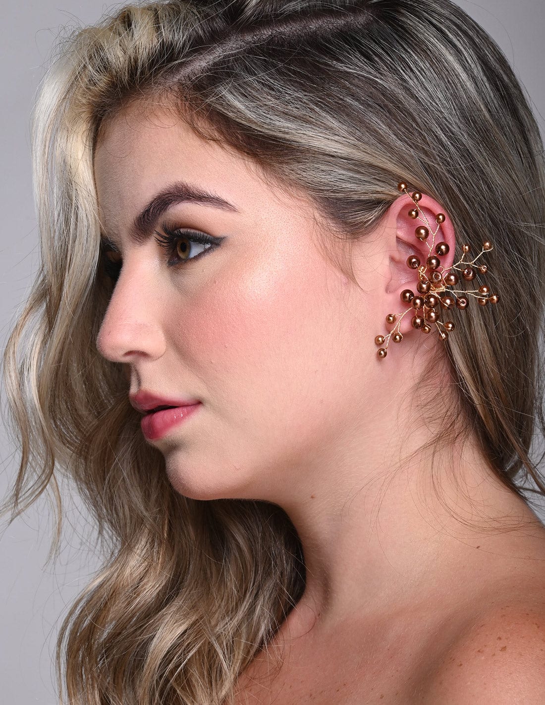 Ear Cuff Glimmer Golden - imagen 2