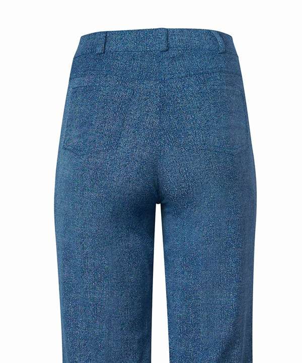 Howdy Pants in Faux Denim - imagen 2