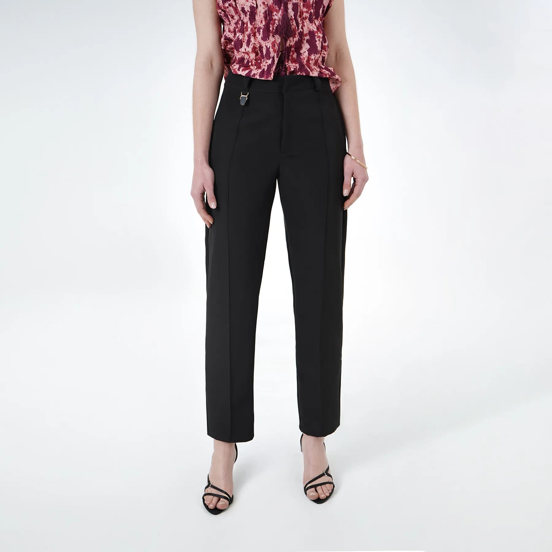 Pantalon Tiro Alto Bota Recta - imagen 1